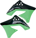 UFO Radiator Shroud - Black/Green KA04712-999