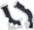 ACERBIS X-Grip Frame Guards - White/Black 2374241035