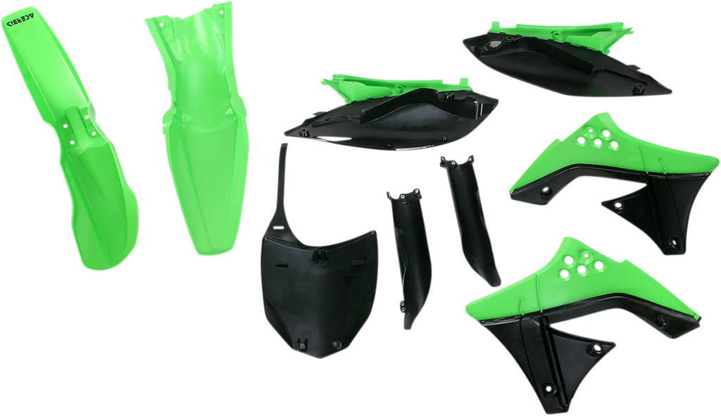 ACERBIS Full Replacement Body Kit - OEM Green/Black 2198050438