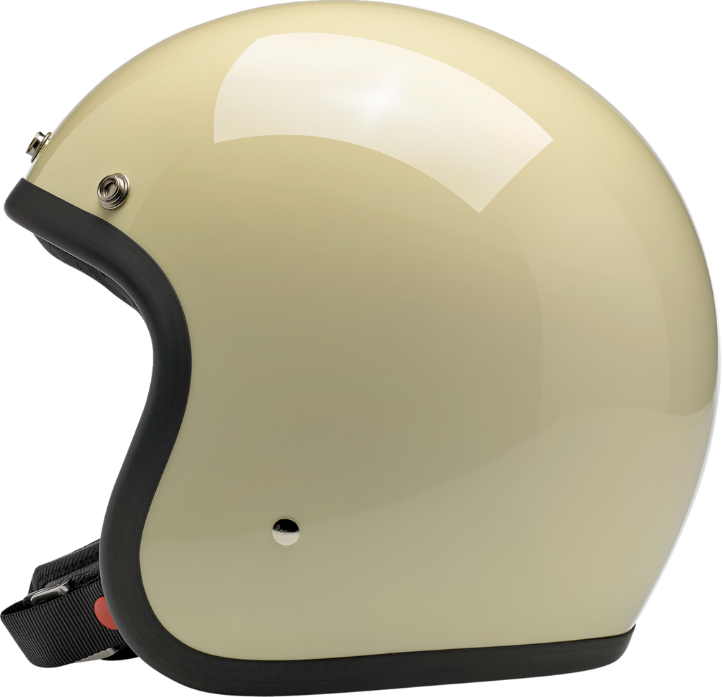 BILTWELL Bonanza Helmet - Gloss Vintage White - Medium 1001-102-203