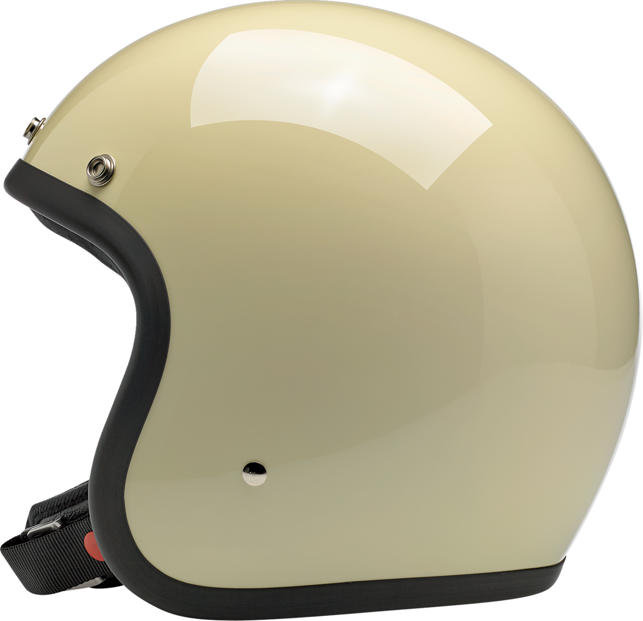BILTWELL Bonanza Helmet - Gloss Vintage White - XS 1001-102-201