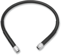 DRAG SPECIALTIES Universal Brake Line - Black - 15" 815-BLK