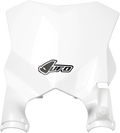 UFO Stadium Number Plate - White KA04746-047