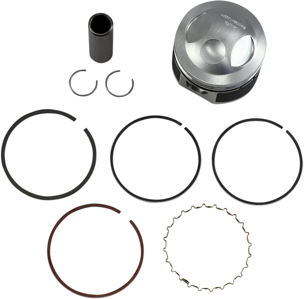 WISECO Piston Kit - Raptor 125 - 13:1 High-Performance 40071M05500