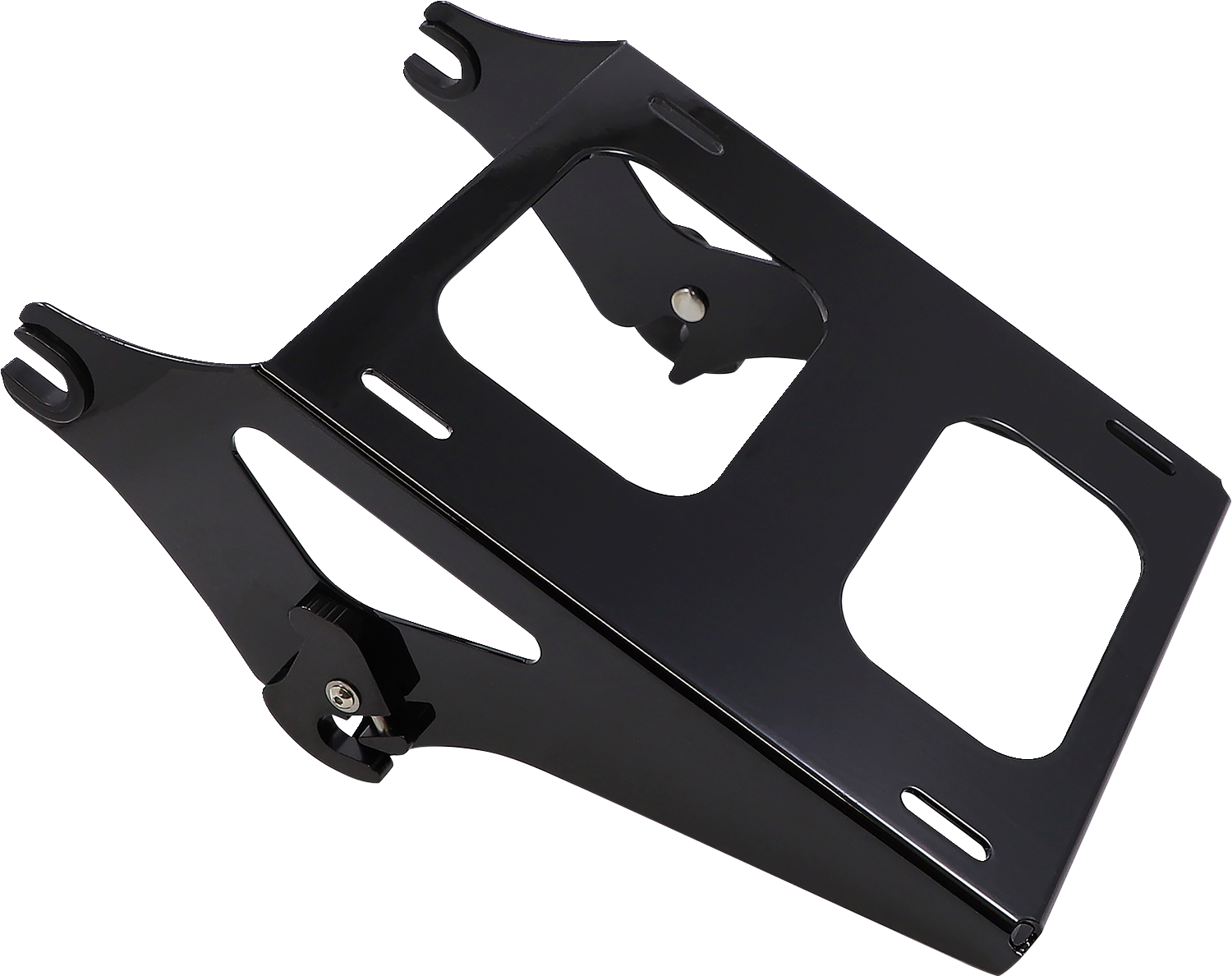 DRAG SPECIALTIES Tour Box Mount - Black C77-0084GB