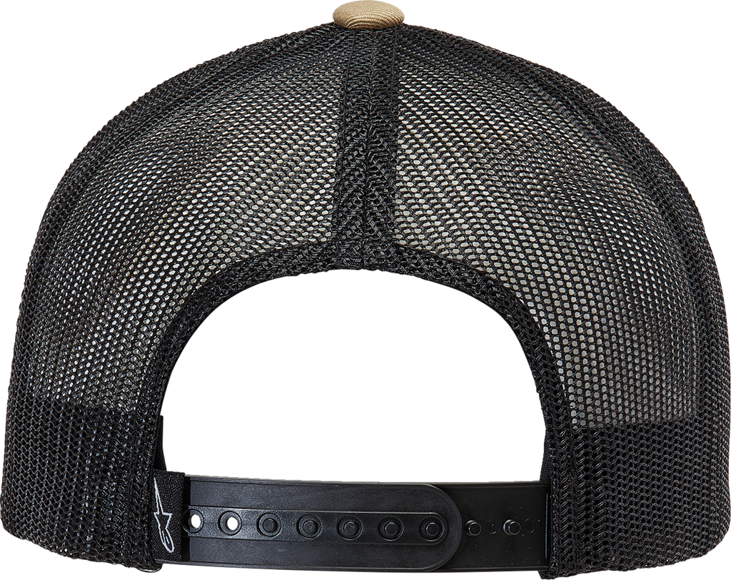 ALPINESTARS Flag Snapback Hat - Sand/Black - One Size 1211810132310OS