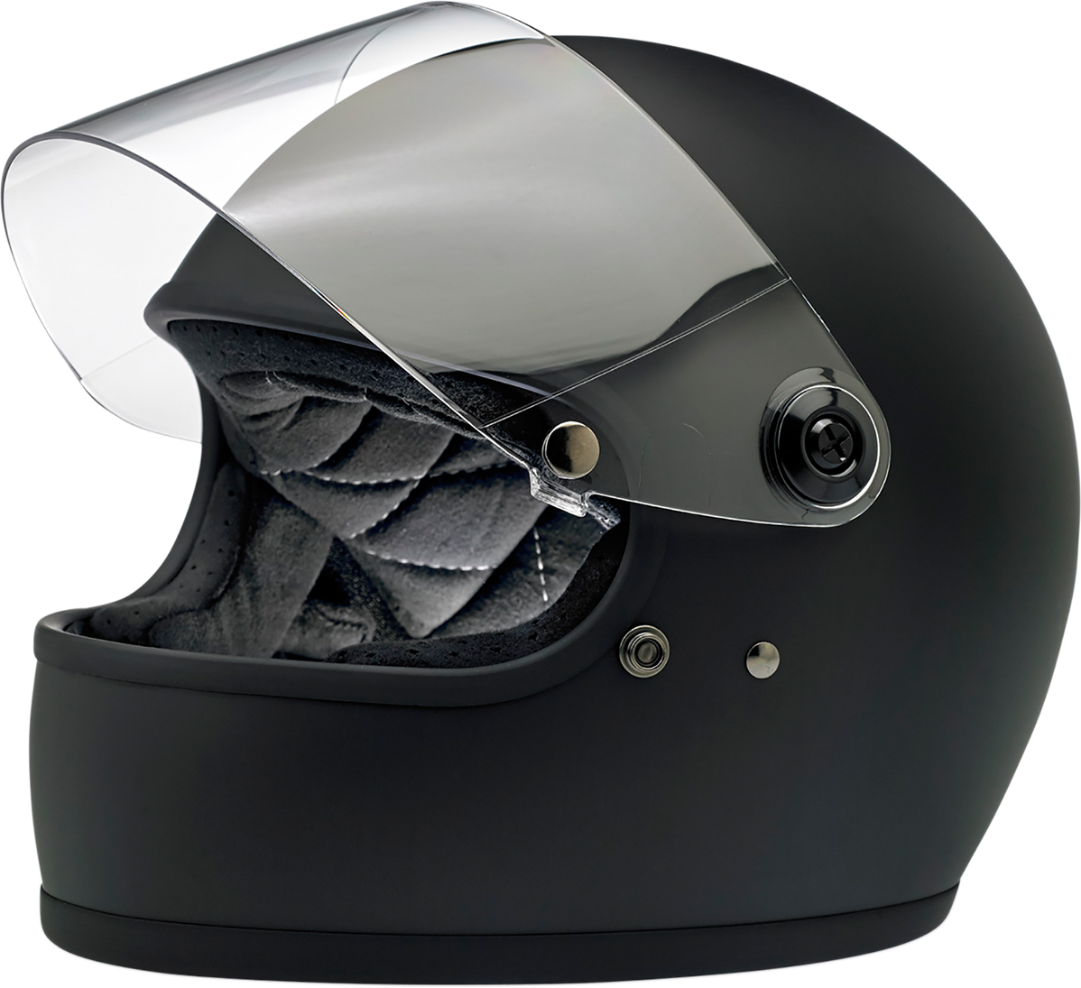 BILTWELL Gringo S Helmet - Flat Black - Large 1003-201-104