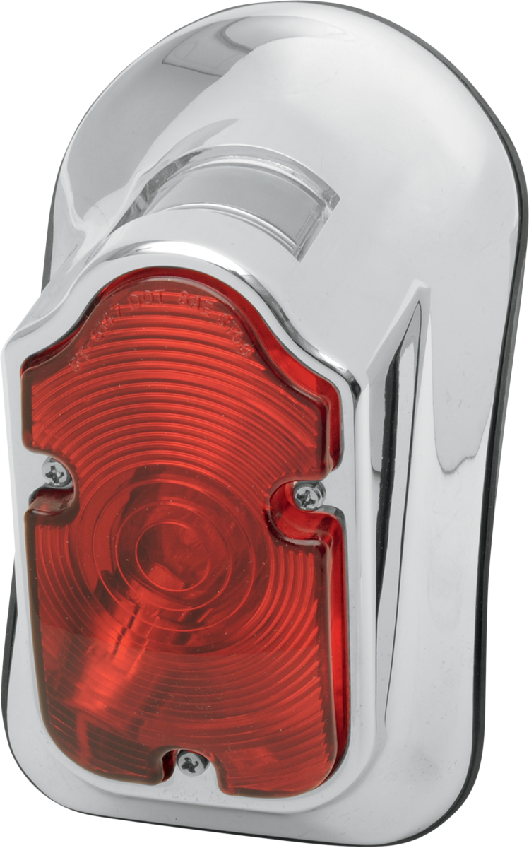 DRAG SPECIALTIES Tombstone Taillight - Top Tag - Red Lens 12-0400