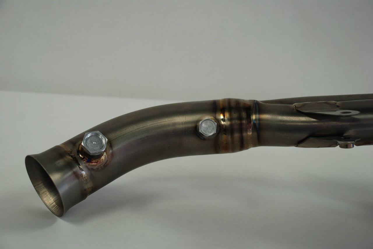 Graves motorsports link titanium cat eliminator pipe R1 2009-2014 EPY-13R1-CET