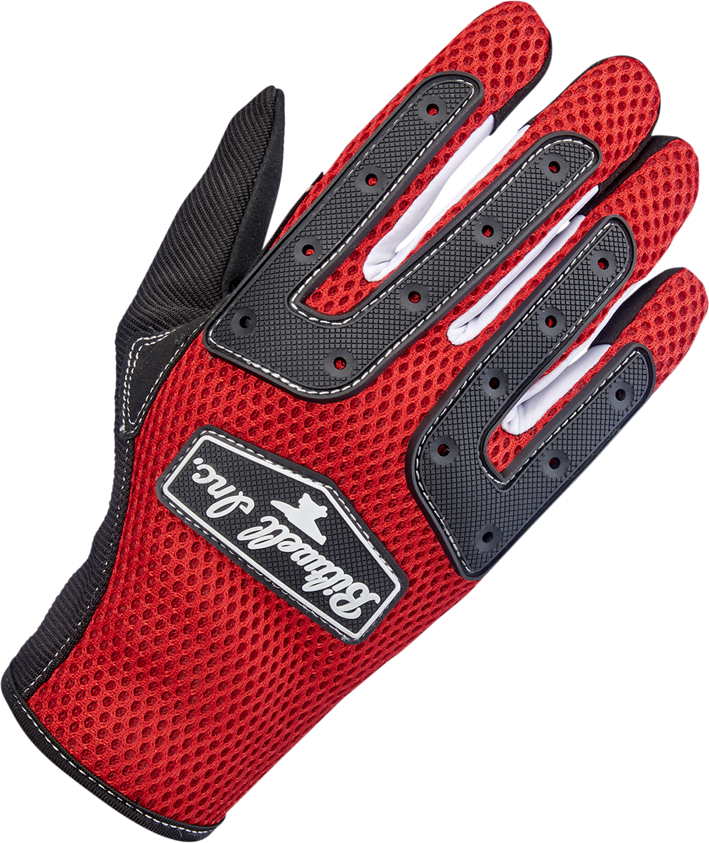 BILTWELL Anza Gloves - Red - Large 1507-0801-004