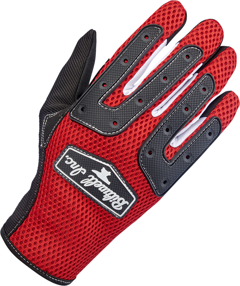 BILTWELL Anza Gloves - Red - Small 1507-0801-002