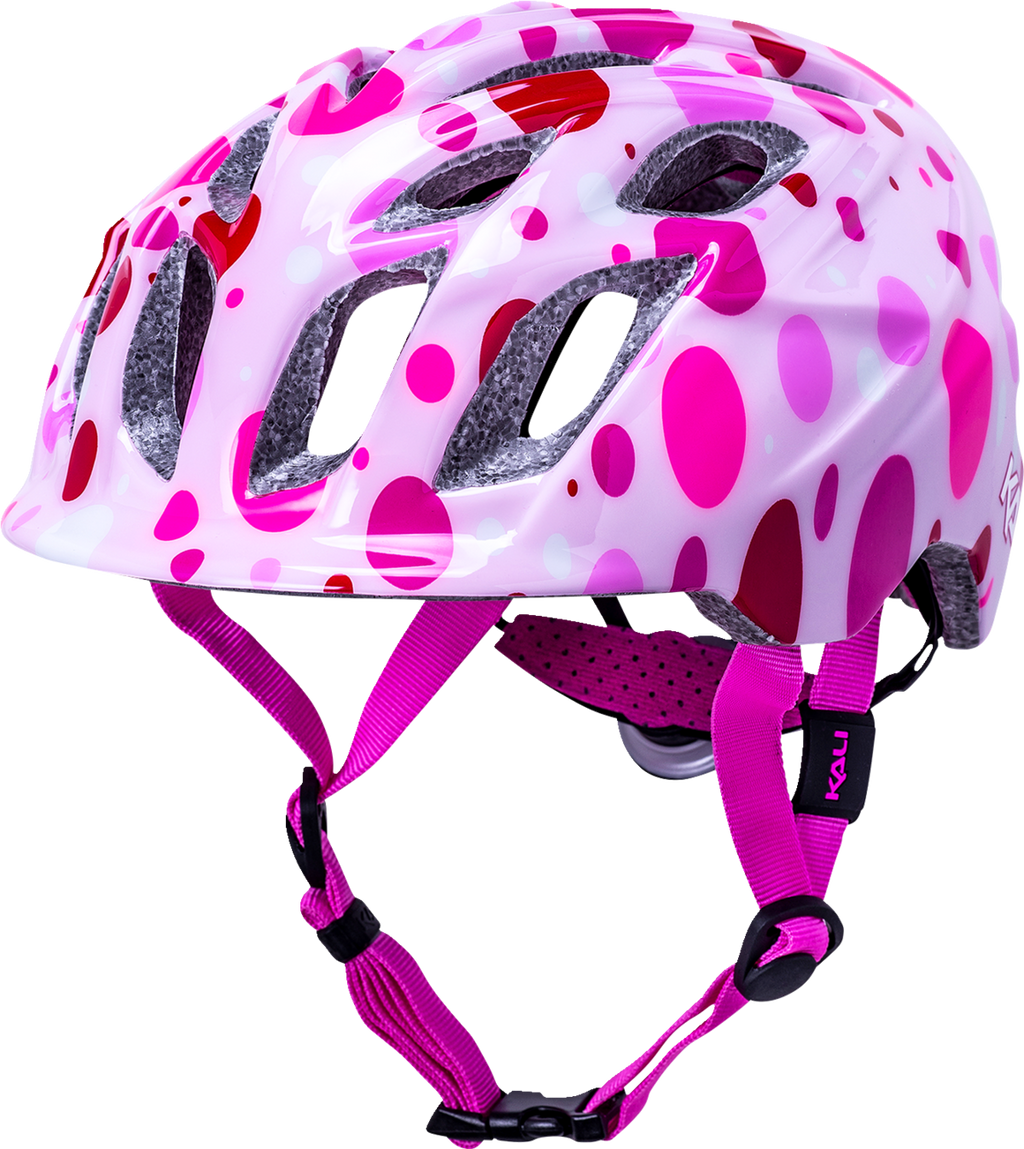KALI Child Chakra Lighted Helmet - Confetti - Gloss Pink - Small 221022125