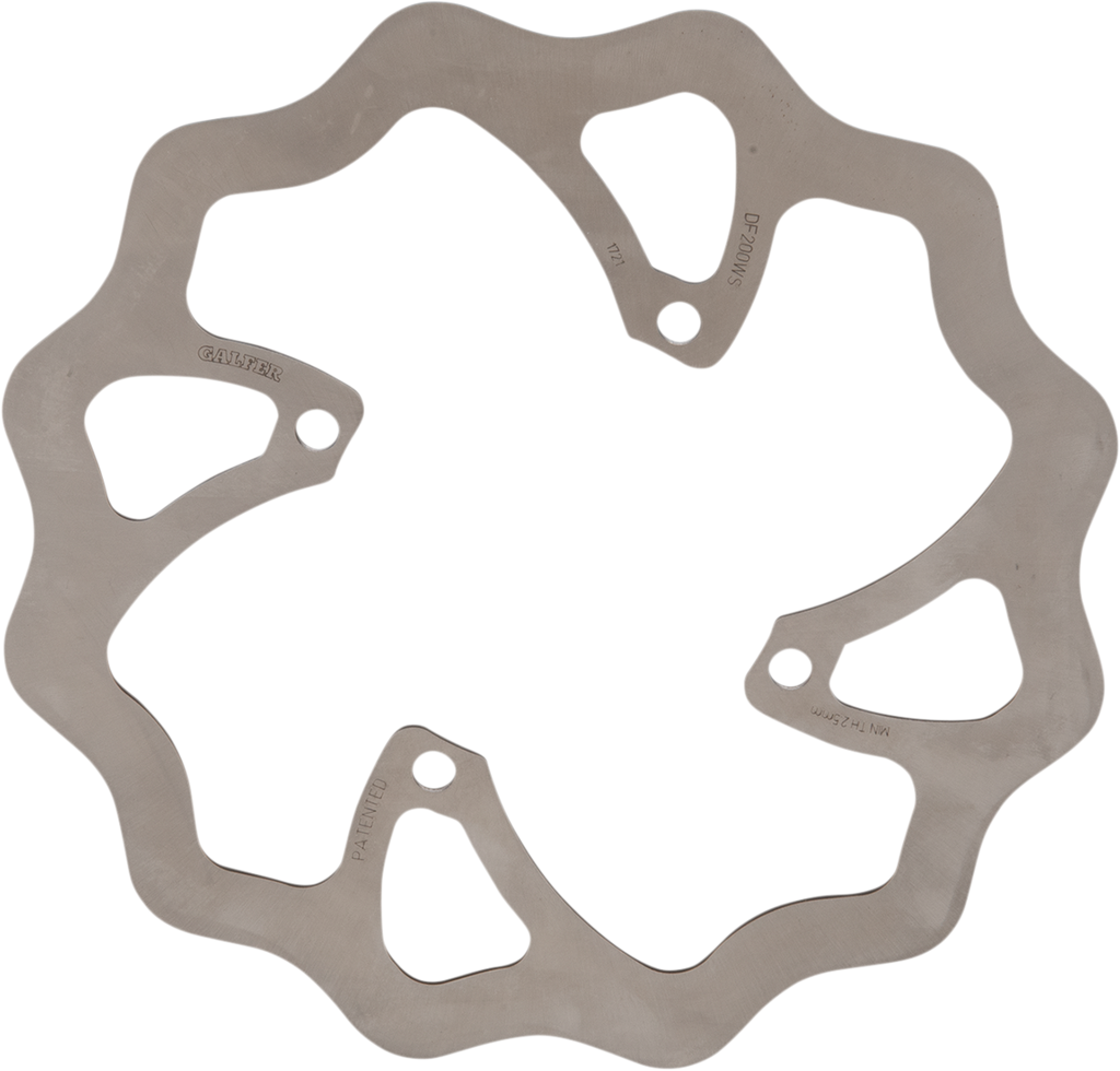 GALFER Wave® Rotor - Front - Kawasaki DF200WS