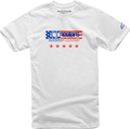 ALPINESTARS USA Again T-Shirt - White - Large 12137261020L