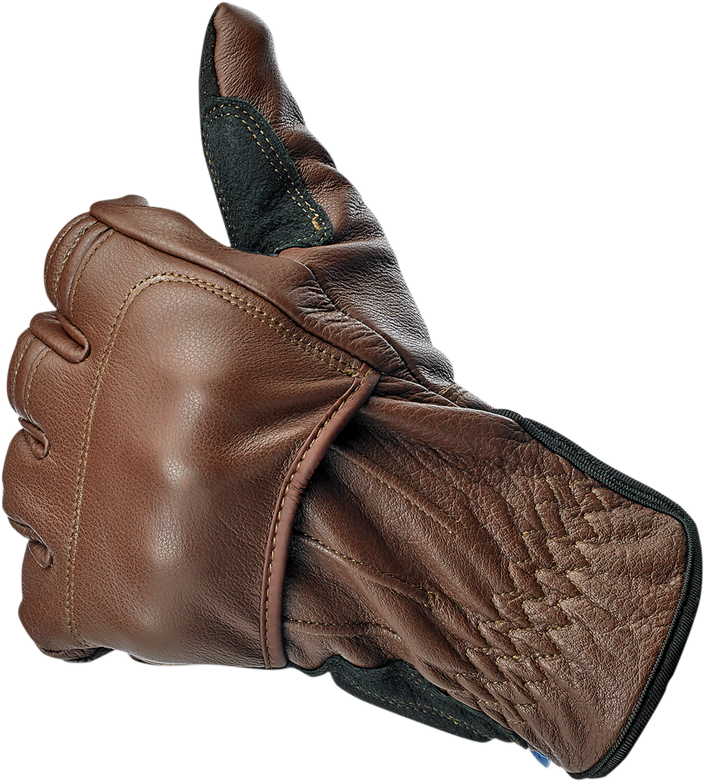 BILTWELL Belden Gloves - Chocolate/Black - 2XL 1505-0201-306