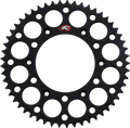 RENTHAL Sprocket - Honda - Black - 53 Tooth 154U-520-53GRBK