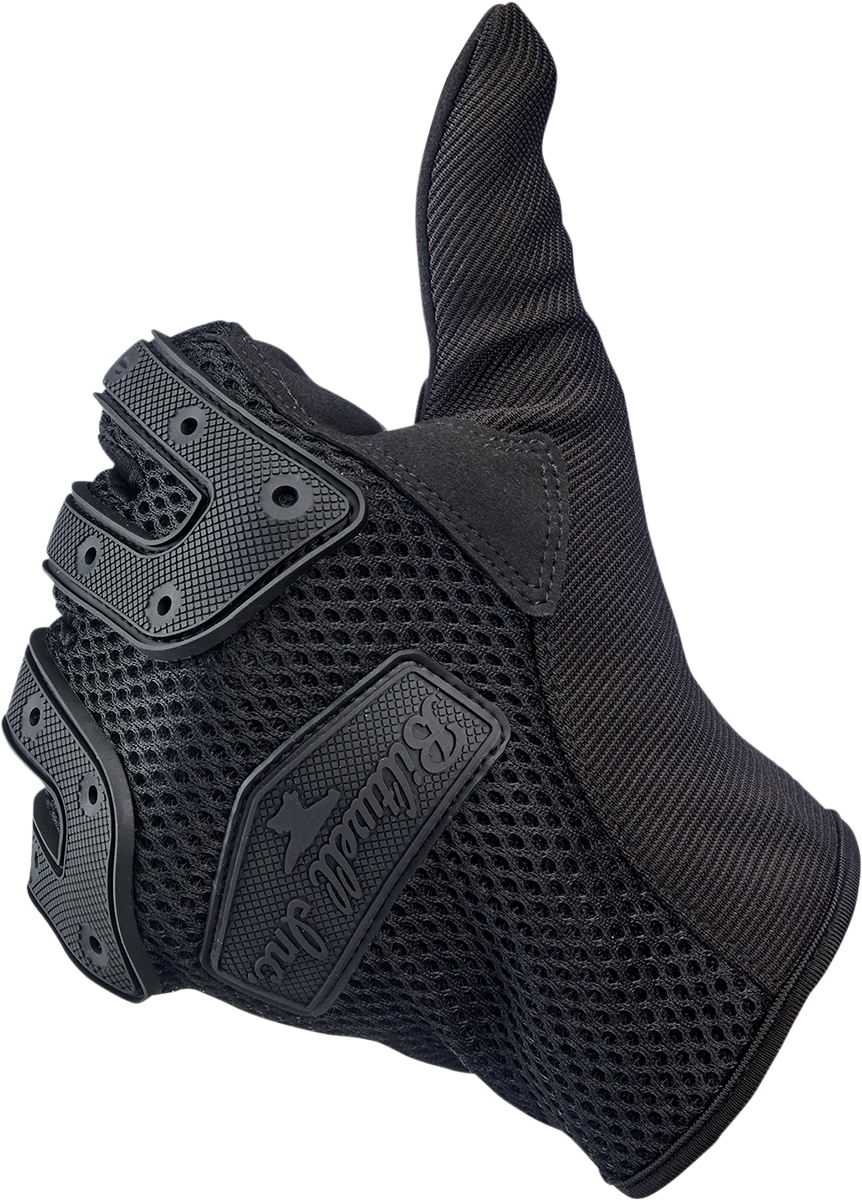 BILTWELL Anza Gloves - Black Out - Large 1507-0101-004