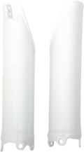 UFO Fork Slider Protectors - White NF 10-12 CRF250R>04120110 HO04640-041