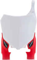 ACERBIS Raptor Number Plate - White/Red 2527411030