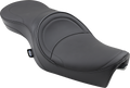 DRAG SPECIALTIES Low Profile Seat - Stitched - XL '04-'22 NO RUBBER BUMPERS 0804-0258