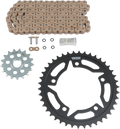 VORTEX Chain Kit - Gold - Suzuki - GSX-S 750/Z NOT FOR 15-16 GSX-S750 CKG6415