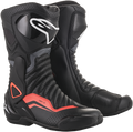 ALPINESTARS SMX-6 v2 Vented Boots - Black/Gray/Red - US 12 / EU 47 2223017-1133-47