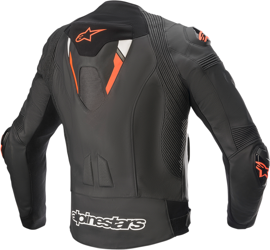 ALPINESTARS Missile Ignition v2 Leather Jacket - Black/Red/White - US 44 / EU 54 3100222-1030-54