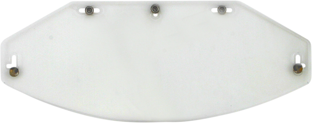 AFX Vintage 5-Snap Shield - Flat - Clear 0131-0121