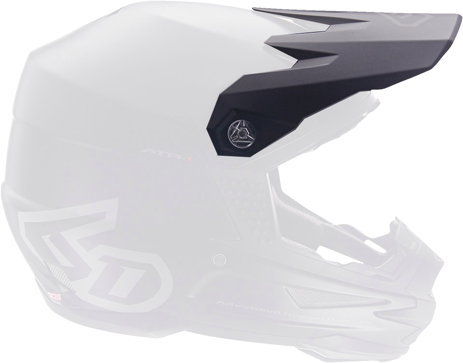 6D ATR-1 Visor - Matte Black 72-3700