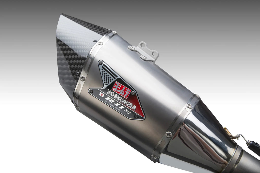 Yoshimura Gsx-R1000/R 17-22 Race R-11sq Titanium Full Exhaust, W/ Titanium Muffler 150-50a-A18g1
