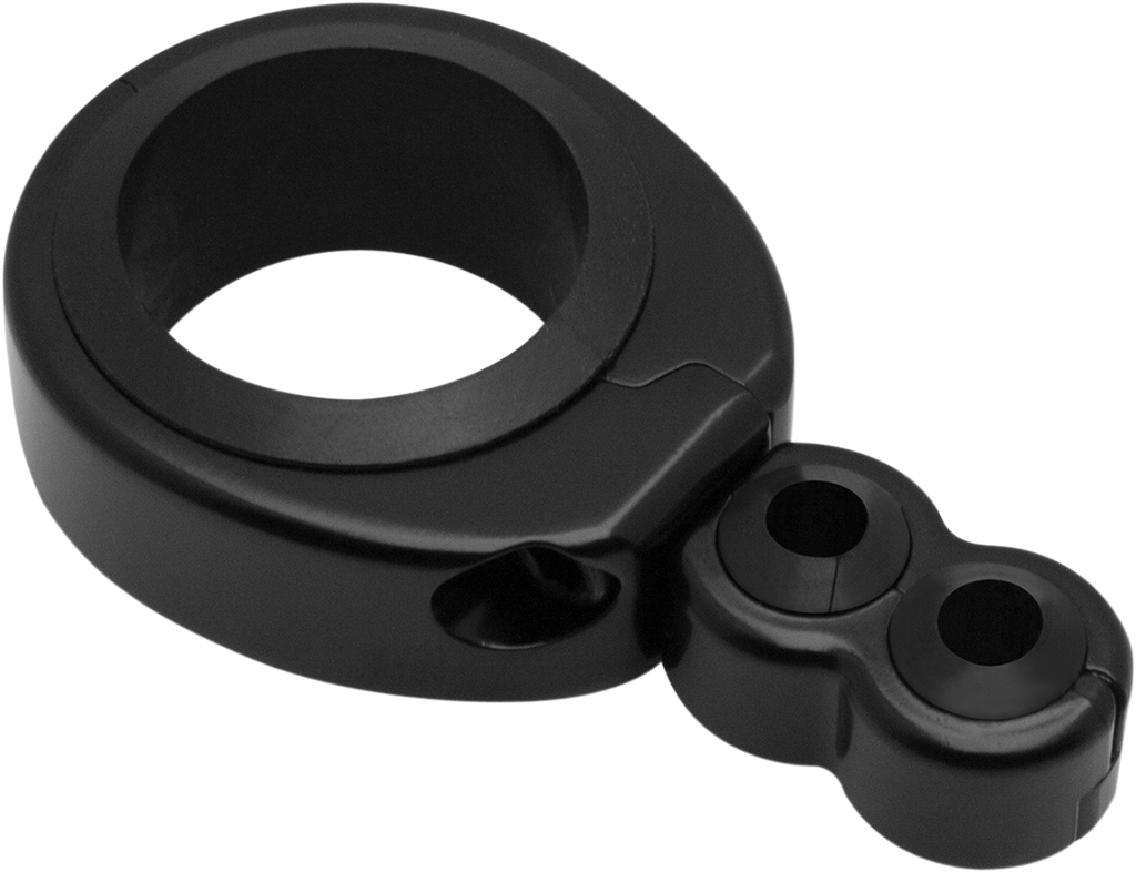 MOTION PRO Cable Clamp - Dual - 1-1/4" - 1-1/2" Mounting Diameter - Black 11-1991
