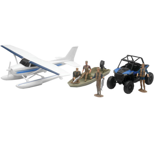 New Ray Toys Pol Rzr Xp1000 Flt Plane Set