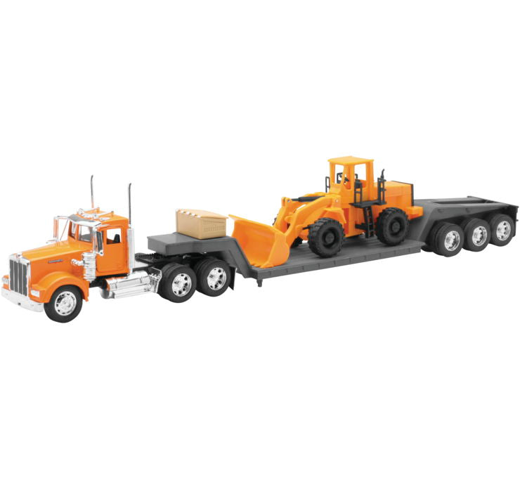 New Ray Toys Kw W900 Lowboy Const 1:32