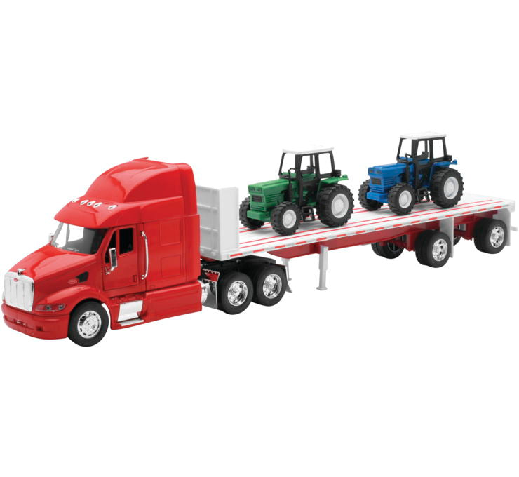 New Ray Toys Pb 387 Fltbd Farm Tractor 1:32