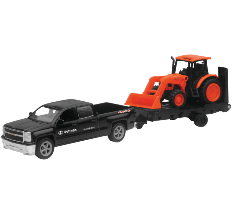 New Ray Toys Kubota M5 Trctr Chv Trk 1:43