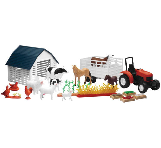 New Ray Toys Country Life Deluxe Farm Set