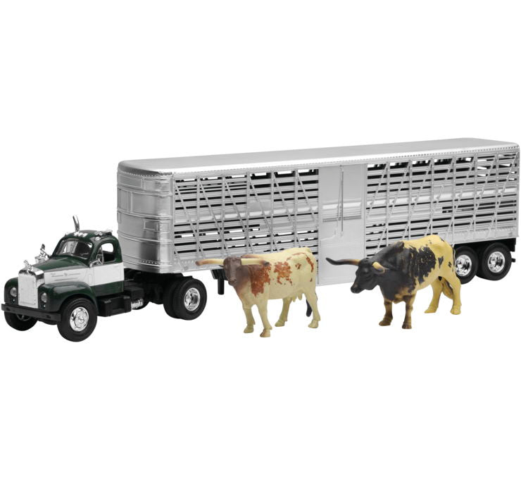 New Ray Toys 1953 Mack B61 Lvstk Ctl 1:43