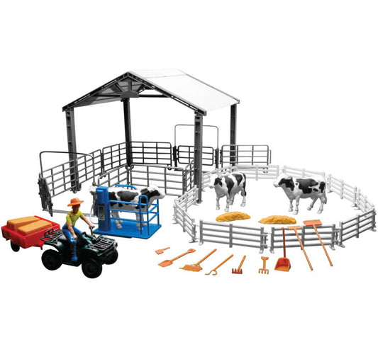 New Ray Toys Dairy Farm Life Lg Set 1:18