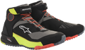 ALPINESTARS CR-X Drystar® Shoes - Black/Red/Yellow Fluorescent - US 12 2611820153812