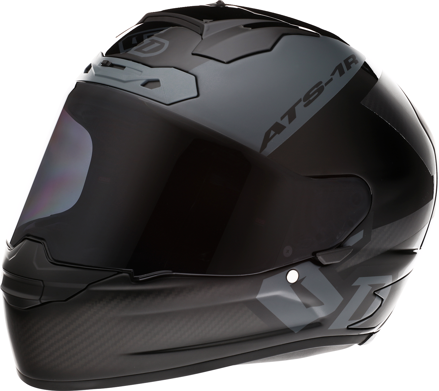 6D ATS-1R Helmet - Wyman - Black/Gray - Small 30-0705