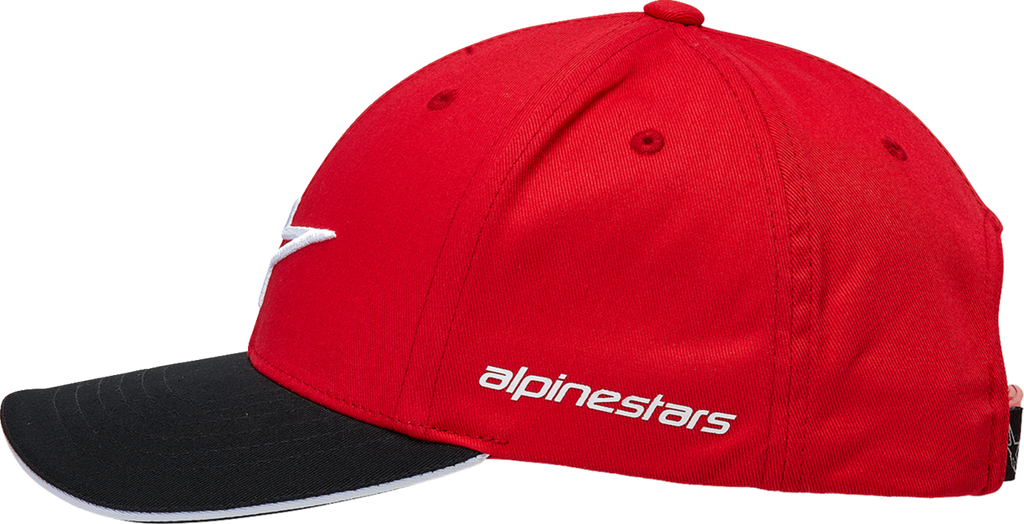 ALPINESTARS Rostrum Hat - Red/Black - One Size 1232810003010OS