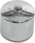 K & N Oil Filter - Chrome - Big Twin KN-172C