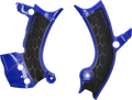 ACERBIS X-Grip Frame Guards - Blue/Black - YZ 250F/450F 2981441034