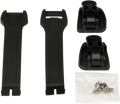 MOOSE RACING Strap/Buckle Kit - Black 3430-0841