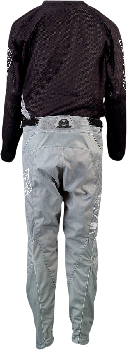 MOOSE RACING Youth Agroid Pants - Black/Gray - 24 2903-1992