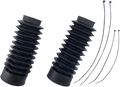 DRAG SPECIALTIES Rubber Fork Boots - 49 mm - 9" L C23-0221