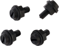 MOOSE RACING License Plate Bolt Kit - Black 304-2600