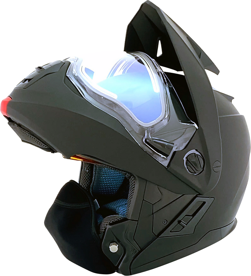 AFX FX-111DS Snow Helmet - Electric - Matte Black - XL 0120-0802