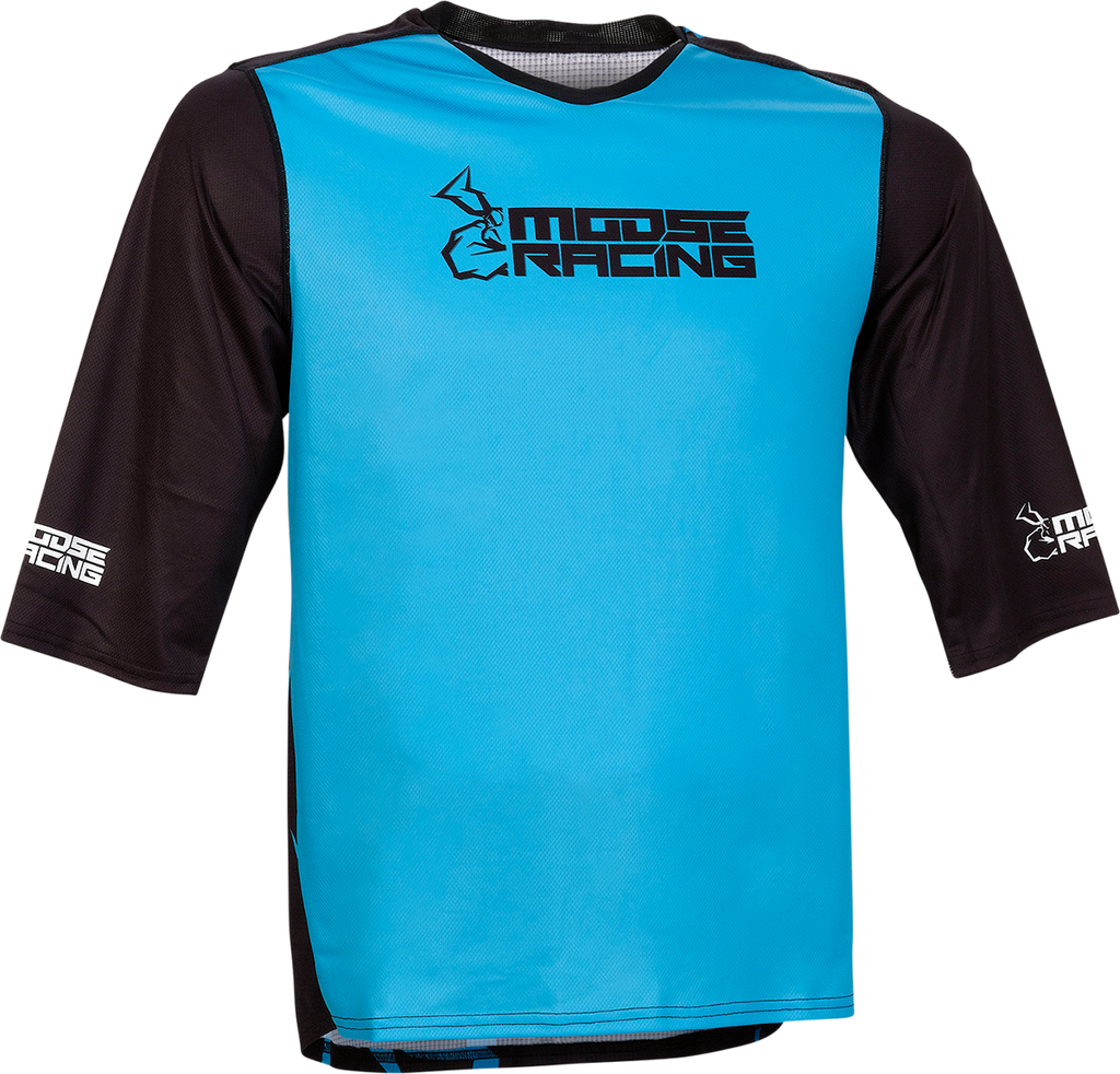 MOOSE RACING MTB Jersey - 3/4 Sleeve - Blue - 3XL 5020-0255