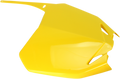 UFO Front Number Plate - Yellow SU04919-102